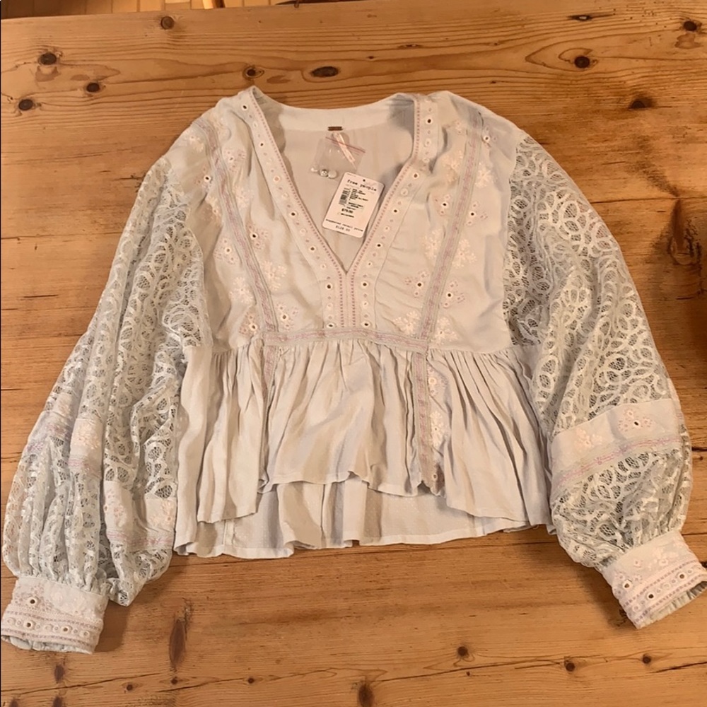 Boho Free People Blouse